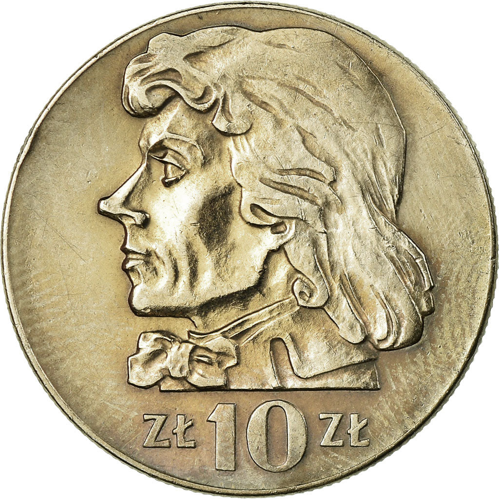 Monnaie, Pologne, 10 Zlotych, 1971, Warsaw, TTB+, Copper-nickel, KM:50a