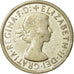 Coin, Australia, Elizabeth II, Florin, 1958, Melbourne, VF(20-25), Silver, KM:60