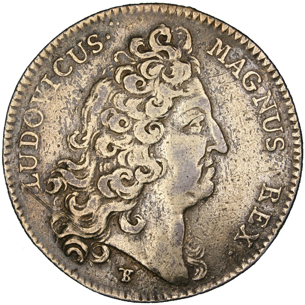 Francia, Token, Royal, 1715, BB, Ottone, Feuardent:8738