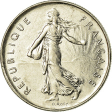 Coin, France, Semeuse, 5 Francs, 1973, Paris, AU(50-53), Nickel Clad