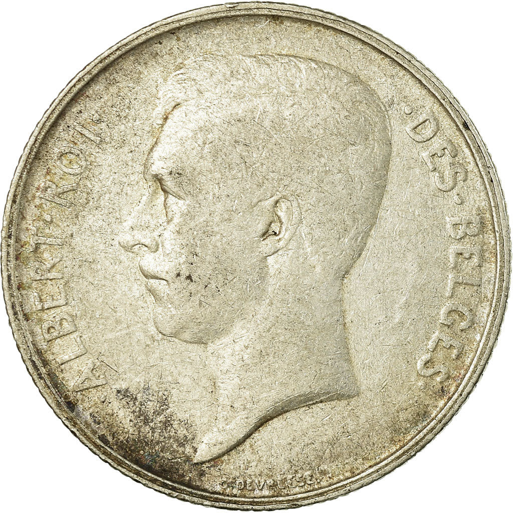 Monnaie, Belgique, 2 Francs, 2 Frank, 1911, B+, Argent, KM:74