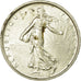 Moeda, França, Semeuse, 5 Francs, 1963, AU(55-58), Prata, KM:926, Gadoury:770