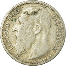 Coin, Belgium, Franc, 1904, F(12-15), Silver, KM:56.1