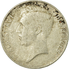 Moeda, Bélgica, Franc, 1914, VG(8-10), Prata, KM:72