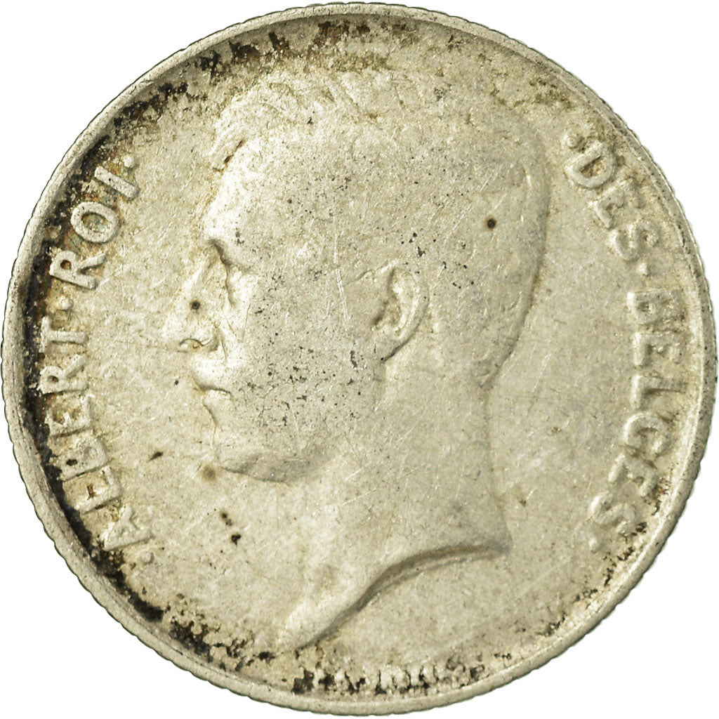Monnaie, Belgique, Franc, 1911, B, Argent, KM:72