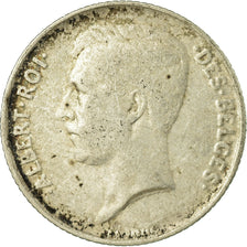 Monnaie, Belgique, Franc, 1911, B, Argent, KM:72