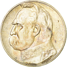 Moneda, Polonia, 5 Zlotych, 1936, Warsaw, MBC+, Plata, KM:28