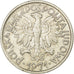 Münze, Polen, 2 Zlote, 1971, Warsaw, SS+, Aluminium, KM:46