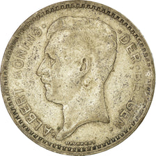 Coin, Belgium, 20 Francs, 20 Frank, 1934, VF(20-25), Silver, KM:104.1