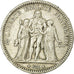 Munten, Frankrijk, Hercule, 5 Francs, 1871, Paris, ZF, Zilver, Gadoury:745