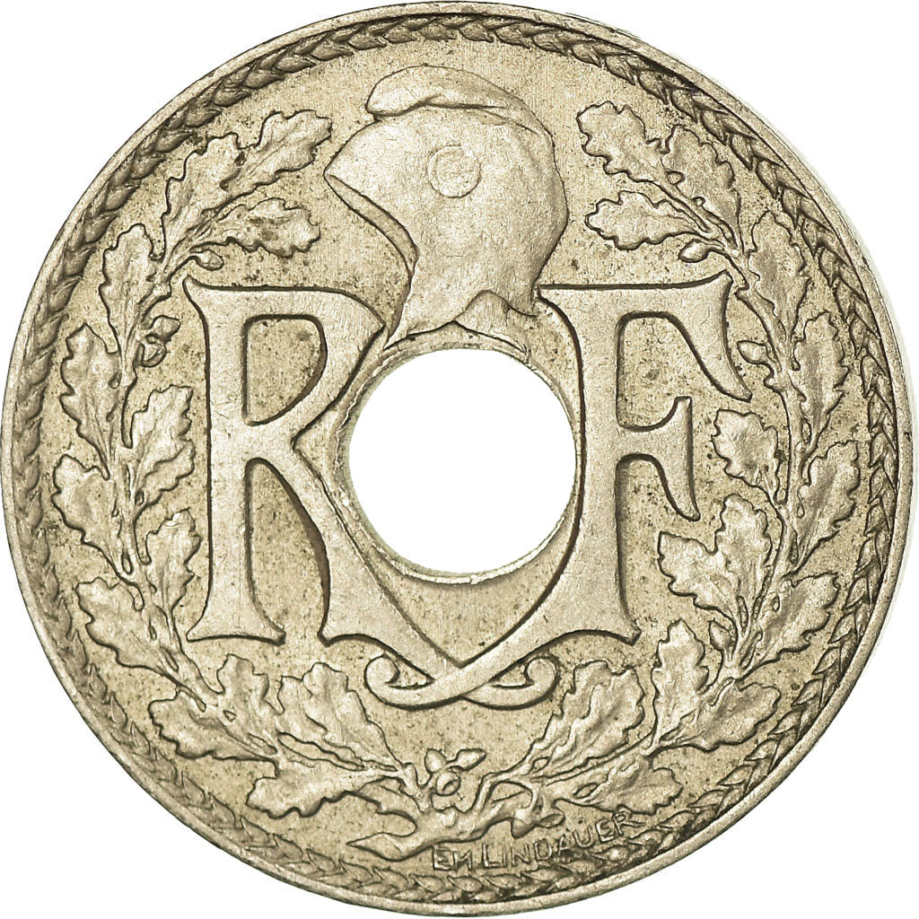 Coin, France, Lindauer, 5 Centimes, 1934, Paris, AU(55-58), Copper-nickel