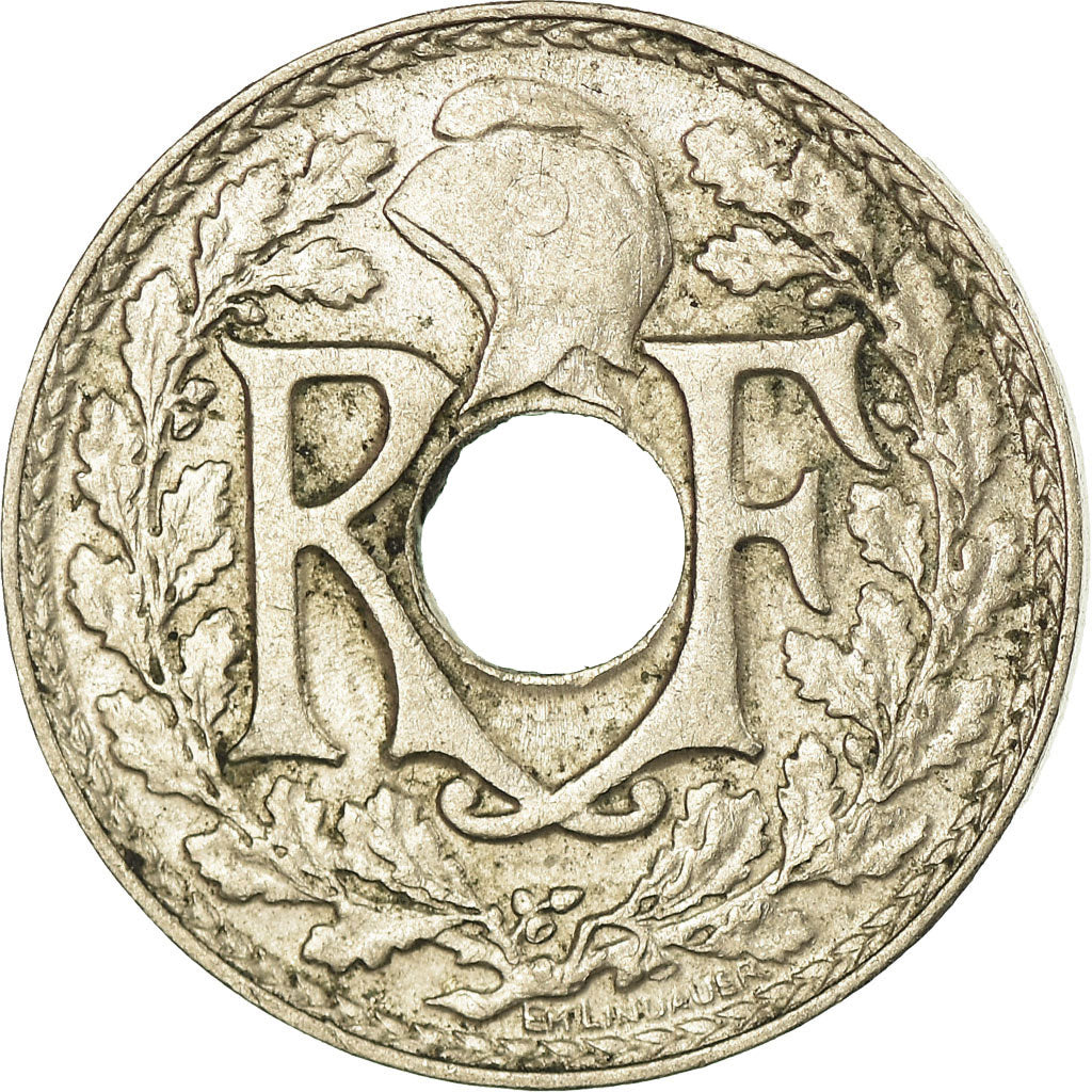 Coin, France, Lindauer, 5 Centimes, 1937, Paris, AU(50-53), Copper-nickel