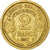 Münze, Frankreich, Morlon, 2 Francs, 1937, S+, Aluminum-Bronze, KM:886
