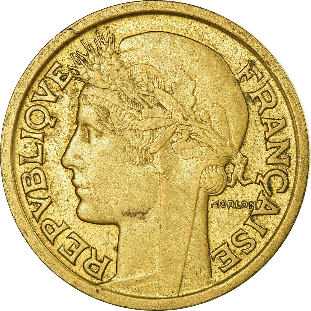 Coin, France, Morlon, 2 Francs, 1939, AU(50-53), Aluminum-Bronze, KM:886