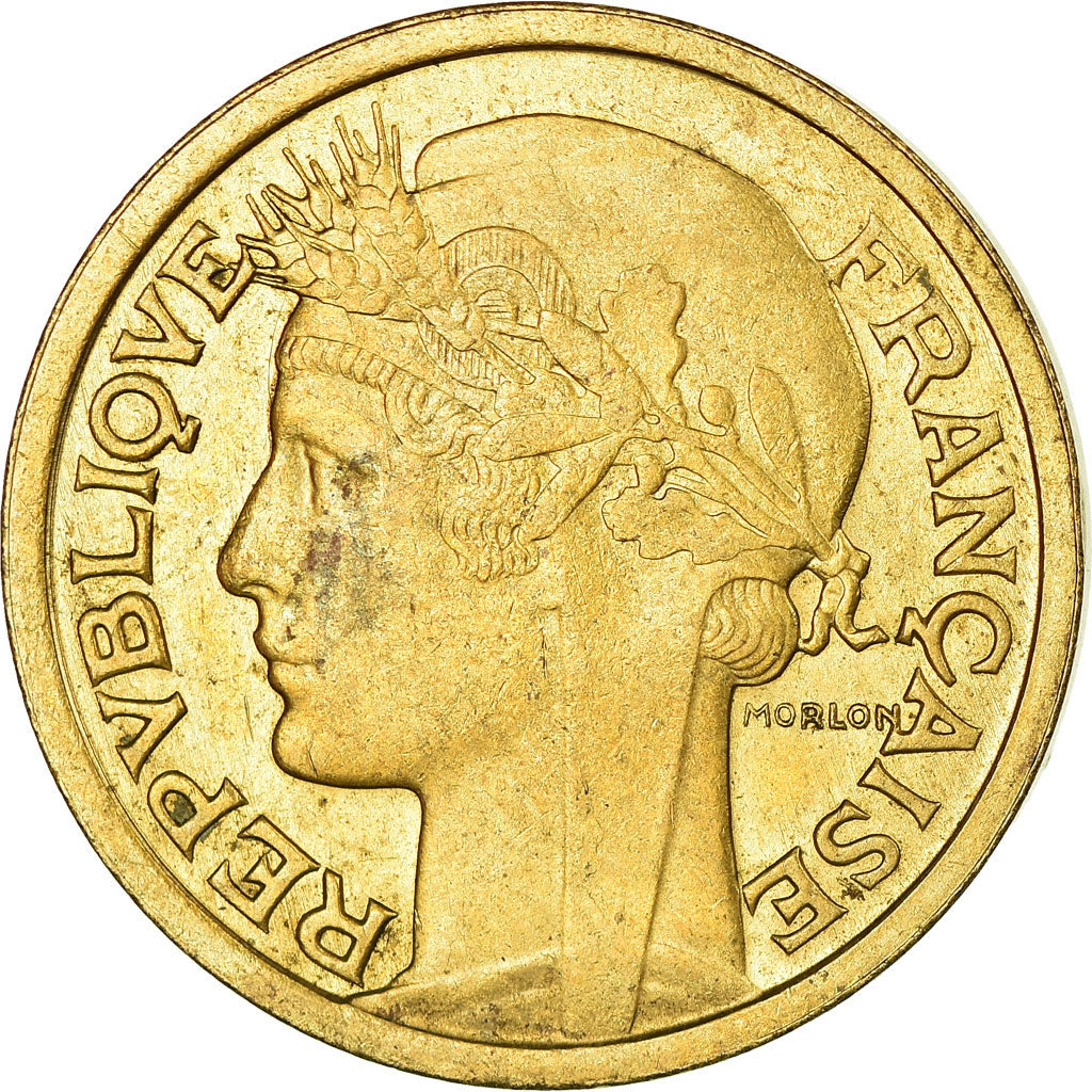Coin, France, Morlon, 2 Francs, 1940, AU(50-53), Aluminum-Bronze, KM:886