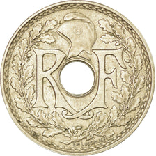 Münze, Frankreich, Lindauer, 25 Centimes, 1939, SS+, Nickel-Bronze, KM:867b