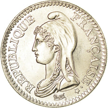 Coin, France, République, Franc, 1992, Paris, MS(60-62), Nickel, KM:1004.1