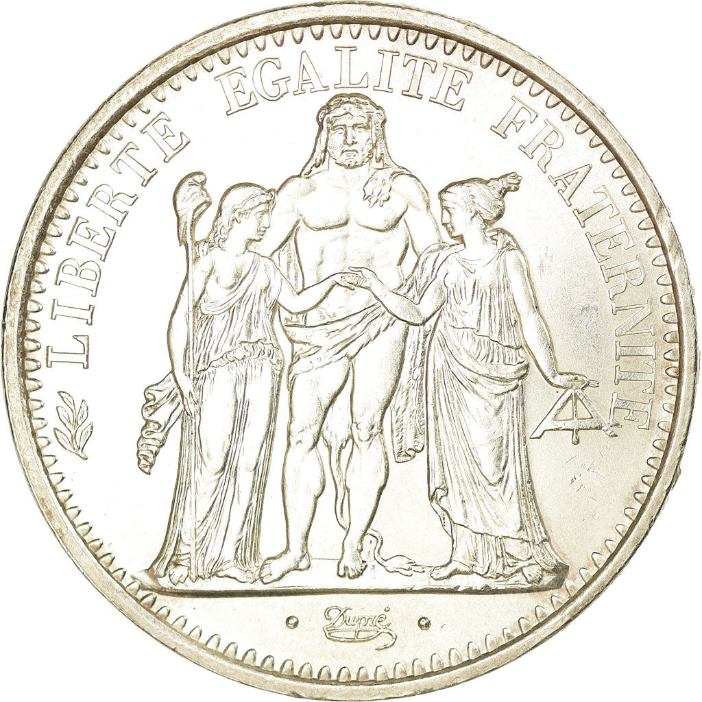 Coin, France, Hercule, 10 Francs, 1967, Paris, Avec accent, AU(55-58), Silver