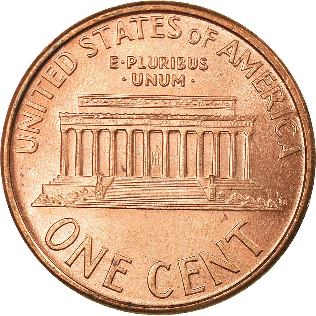 Coin, United States, Lincoln Cent, Cent, 1996, U.S. Mint, Philadelphia