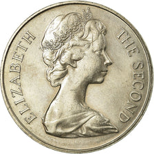Coin, Saint Helena, Elizabeth II, 25 Pence, Crown, 1973, AU(50-53)