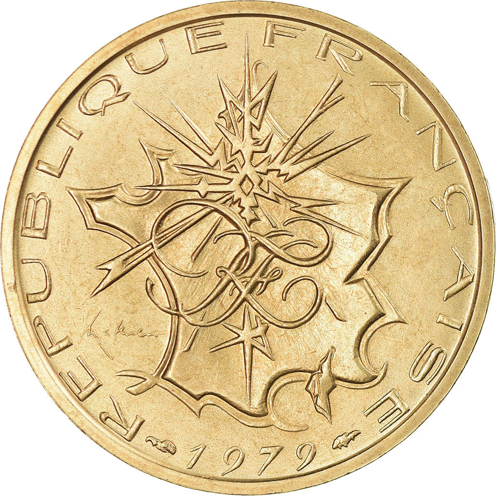 Coin, France, Mathieu, 10 Francs, 1979, FDC, MS(65-70), Nickel-brass, KM:940