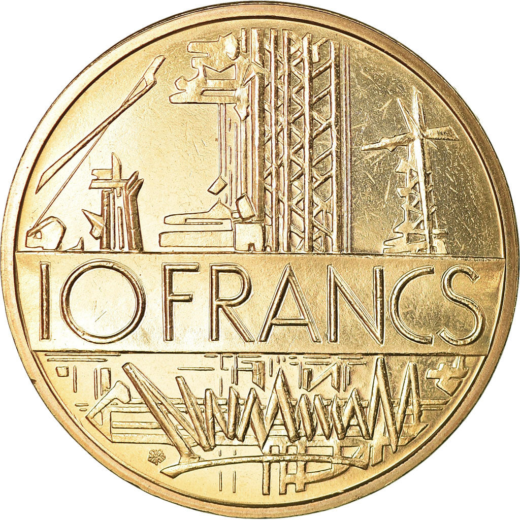 Coin, France, Mathieu, 10 Francs, 1979, FDC, MS(65-70), Nickel-brass, KM:940