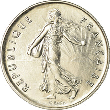 Munten, Frankrijk, Semeuse, 5 Francs, 1979, Paris, FDC, FDC, Nickel Clad