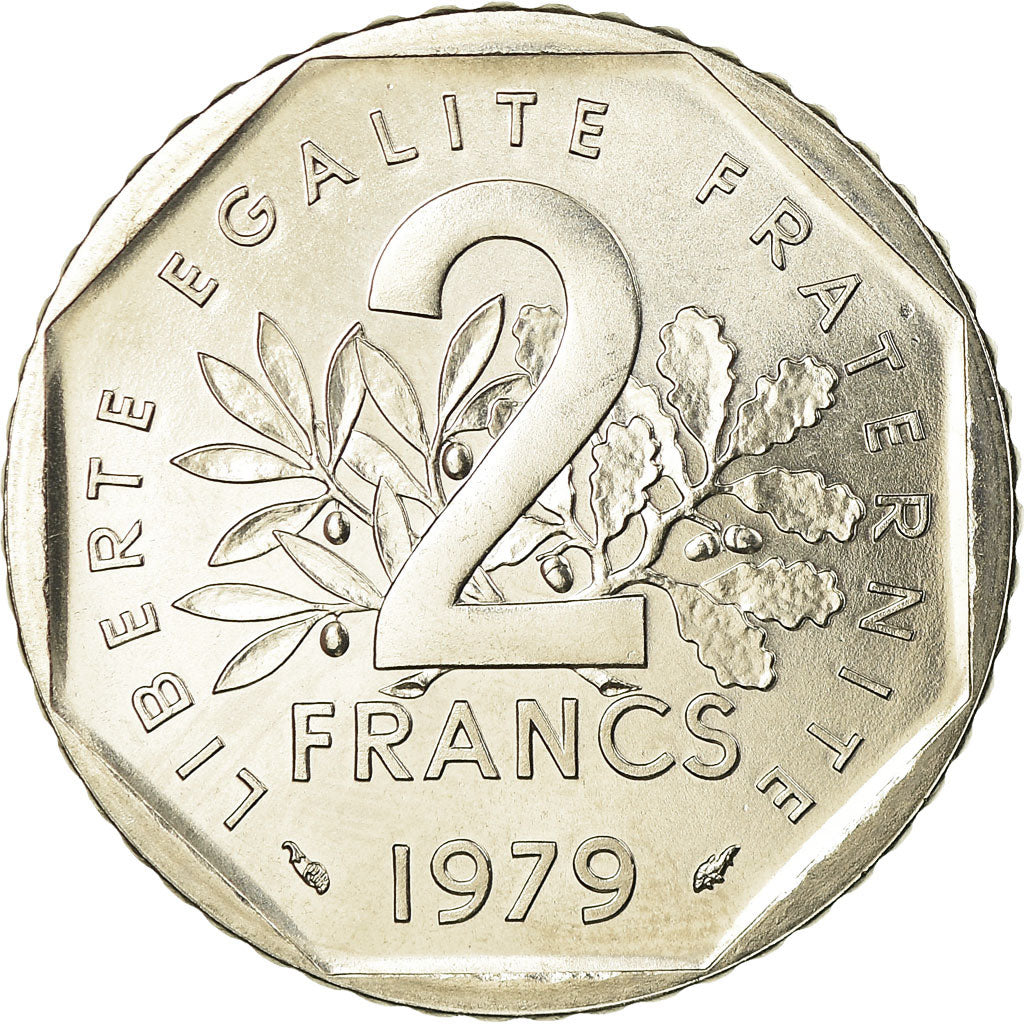 Monnaie, France, Semeuse, 2 Francs, 1979, FDC, FDC, Nickel, Gadoury:547