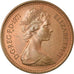 Coin, Great Britain, Elizabeth II, New Penny, 1971, MS(63), Bronze, KM:915
