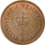 Moeda, Grã-Bretanha, Elizabeth II, 1/2 New Penny, 1971, MS(63), Bronze, KM:914