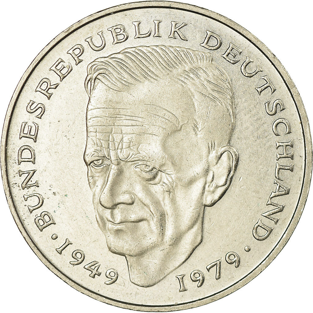 Coin, GERMANY - FEDERAL REPUBLIC, 2 Mark, 1985, Stuttgart, AU(50-53)