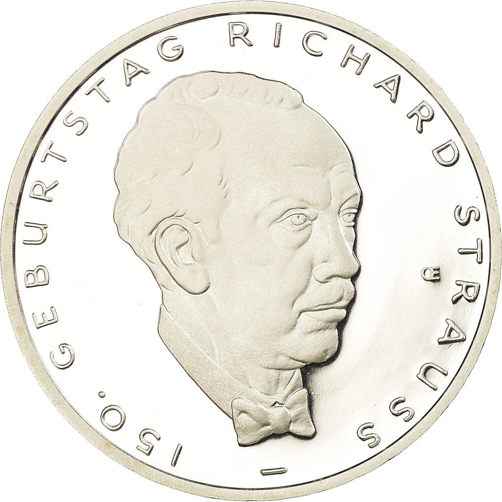 GERMANY - FEDERAL REPUBLIC, 10 Mark, 2014, MS(65-70), Silver, KM:330A