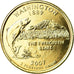 Münze, Vereinigte Staaten, Quarter, 2007, U.S. Mint, Philadelphia, golden, UNZ