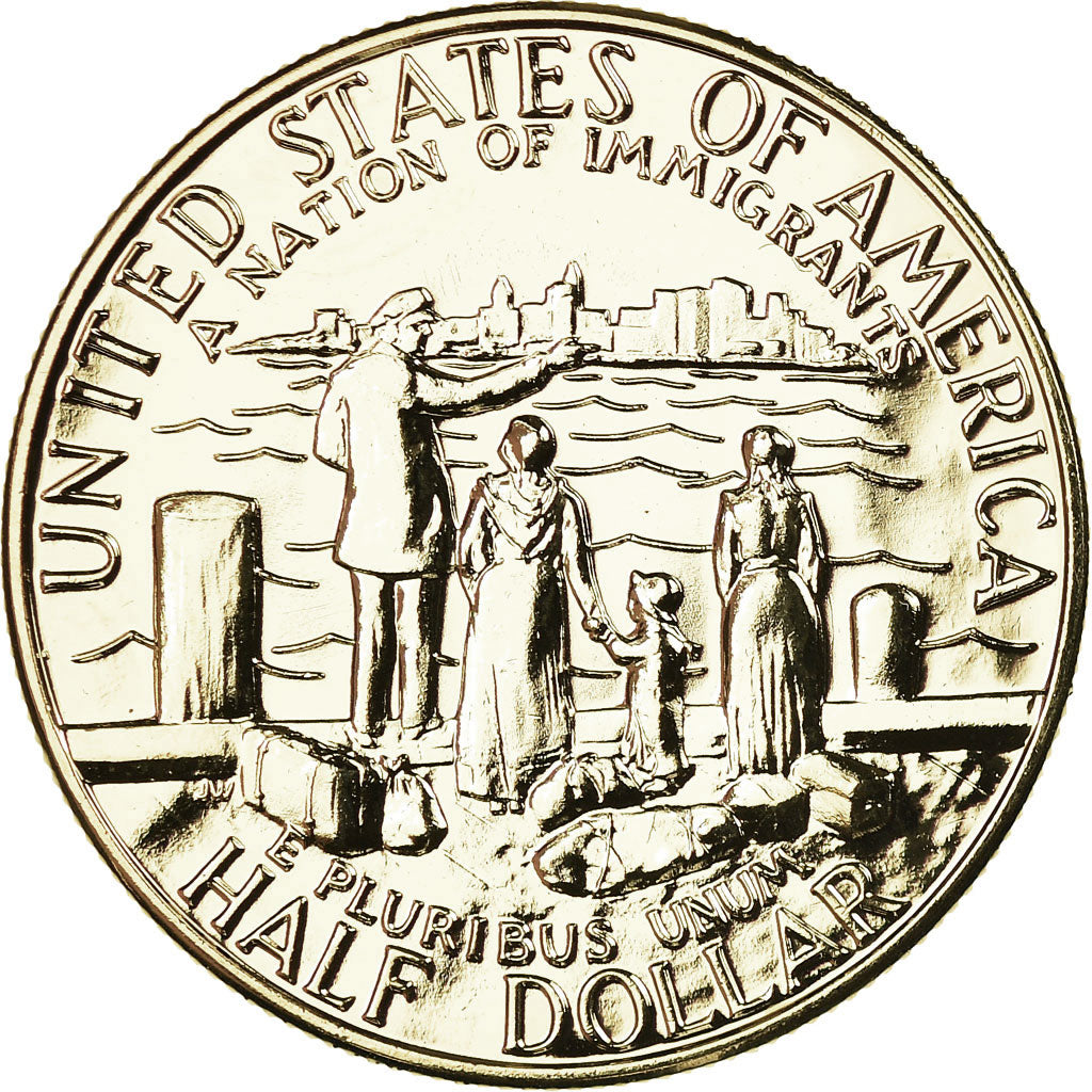 Coin, United States, Half Dollar, 1986, U.S. Mint, Denver, golden, MS(63)