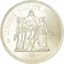 Coin, France, Hercule, 50 Francs, 1976, Paris, AU(55-58), Silver, KM:941.1