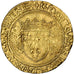 FRANCE, Ecu d'or, Bayonne, AU(50-53), Gold, Duplessy #655, 3.42