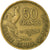 Moeda, França, Guiraud, 50 Francs, 1952, Beaumont - Le Roger, VF(20-25)