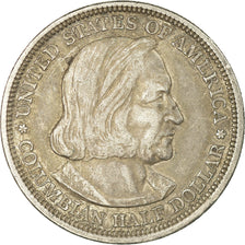 Coin, United States, Half Dollar, 1893, U.S. Mint, Philadelphia, AU(50-53)
