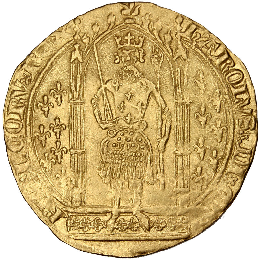 Coin, France, Franc à pied, AU(55-58), Gold, Duplessy:360A