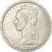 Coin, Madagascar, 2 Francs, 1948, Paris, AU(55-58), Aluminum, KM:4