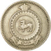 Coin, Ceylon, Elizabeth II, 50 Cents, 1963, AU(50-53), Copper-nickel, KM:132