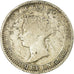 Coin, Ceylon, Victoria, 25 Cents, 1895, VF(20-25), Silver, KM:95