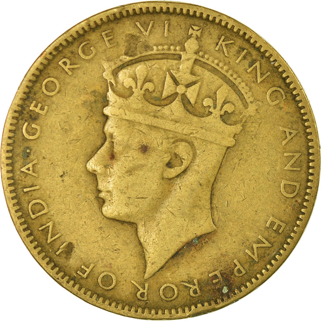 Coin, Jamaica, George VI, Penny, 1942, VF(30-35), Nickel-brass, KM:32