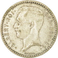 Coin, Belgium, 20 Francs, 20 Frank, 1934, VF(20-25), Silver, KM:103.1