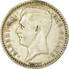 Coin, Belgium, 20 Francs, 20 Frank, 1934, VF(20-25), Silver, KM:103.1