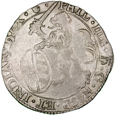 Coin, Spanish Netherlands, BRABANT, Escalin, 1623, Antwerp, VF(30-35), Silver