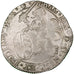 Coin, Spanish Netherlands, BRABANT, Escalin, 1623, Antwerp, VF(30-35), Silver