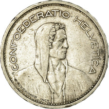 Coin, Switzerland, 5 Francs, 1935, Bern, EF(40-45), Silver, KM:40