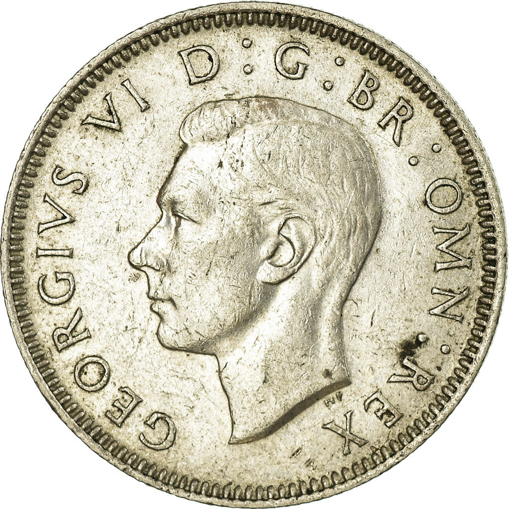 Coin, Great Britain, George VI, Shilling, 1943, AU(50-53), Silver, KM:853