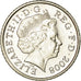 Coin, Great Britain, Elizabeth II, 5 Pence, 2008, AU(50-53), Copper-nickel